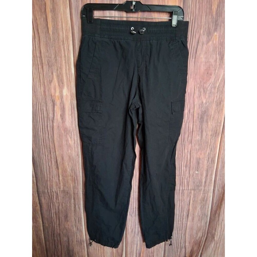 Calvin Klein Performance Black Drawstring Cargo Jogger Pants Size small